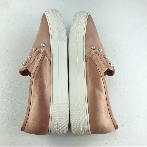 Abound Platform Pink Slip On Sneakers Size 8 - Picture 5 of 8